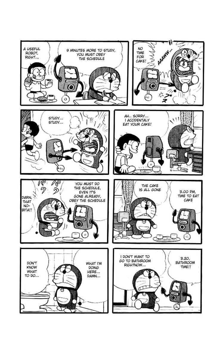 Doraemon Chapter 39 page 5 - Chapter 39 : Scheduler Clock