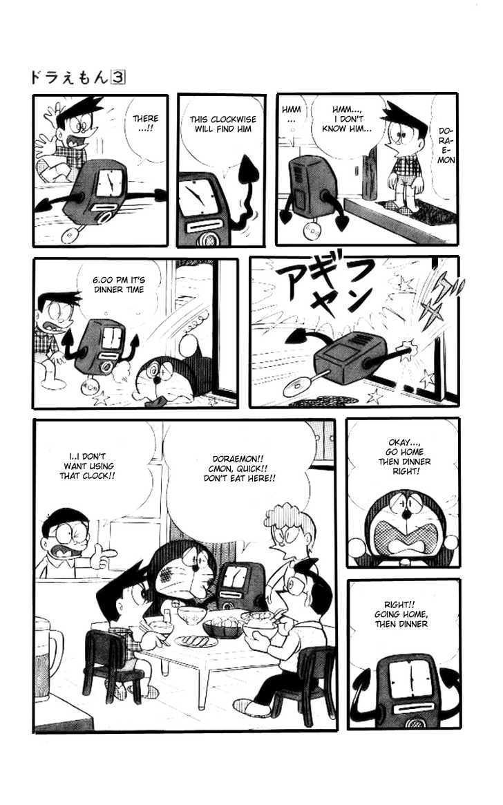 Doraemon Chapter 39 page 8 - Chapter 39 : Scheduler Clock