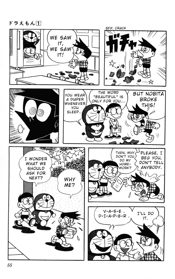 Doraemon Chapter 4 page 14 - Chapter 4 : Operation - Secret Spy
