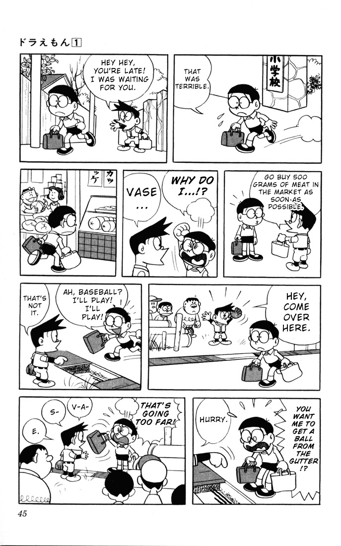 Doraemon Chapter 4 page 4 - Chapter 4 : Operation - Secret Spy