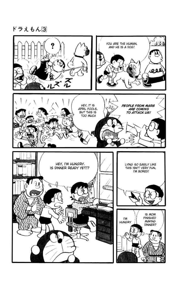 Doraemon Chapter 40 page 6 - Chapter 40 : Lying Machine
