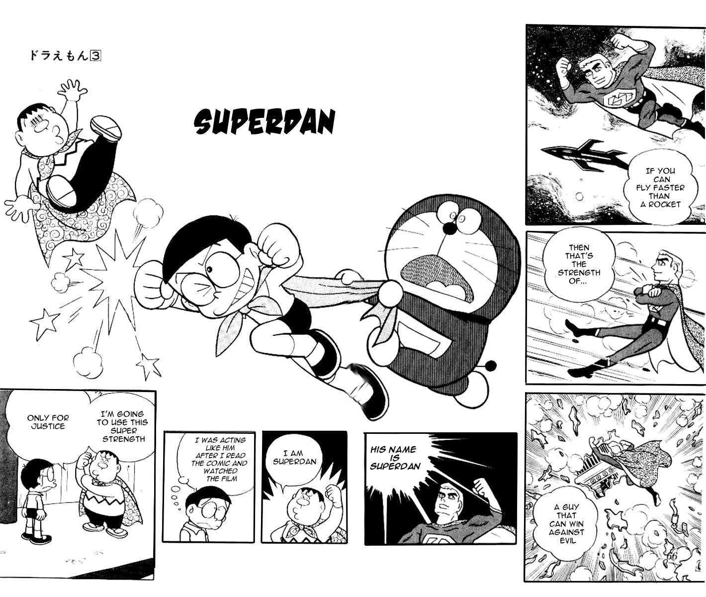 Doraemon Chapter 41 page 2 - Chapter 41 : Superdan