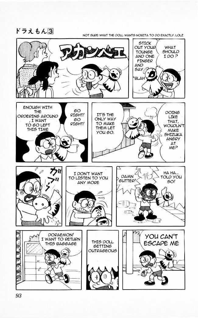 Doraemon Chapter 43 page 10 - Chapter 43 : Consolation Robot