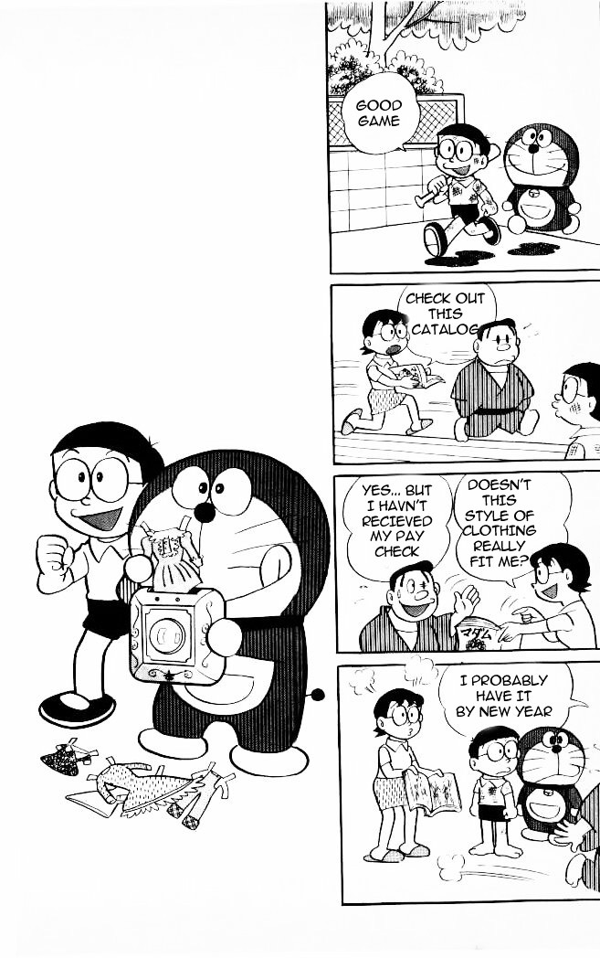 Doraemon Chapter 45 page 1 - Chapter 45 : Projection Camera