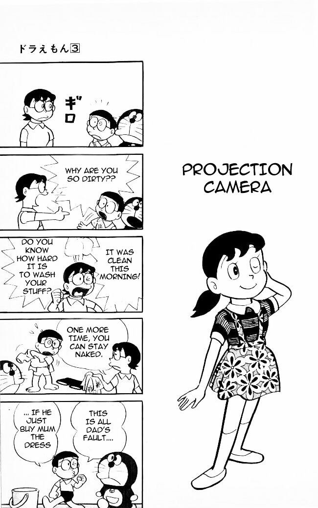 Doraemon Chapter 45 page 2 - Chapter 45 : Projection Camera