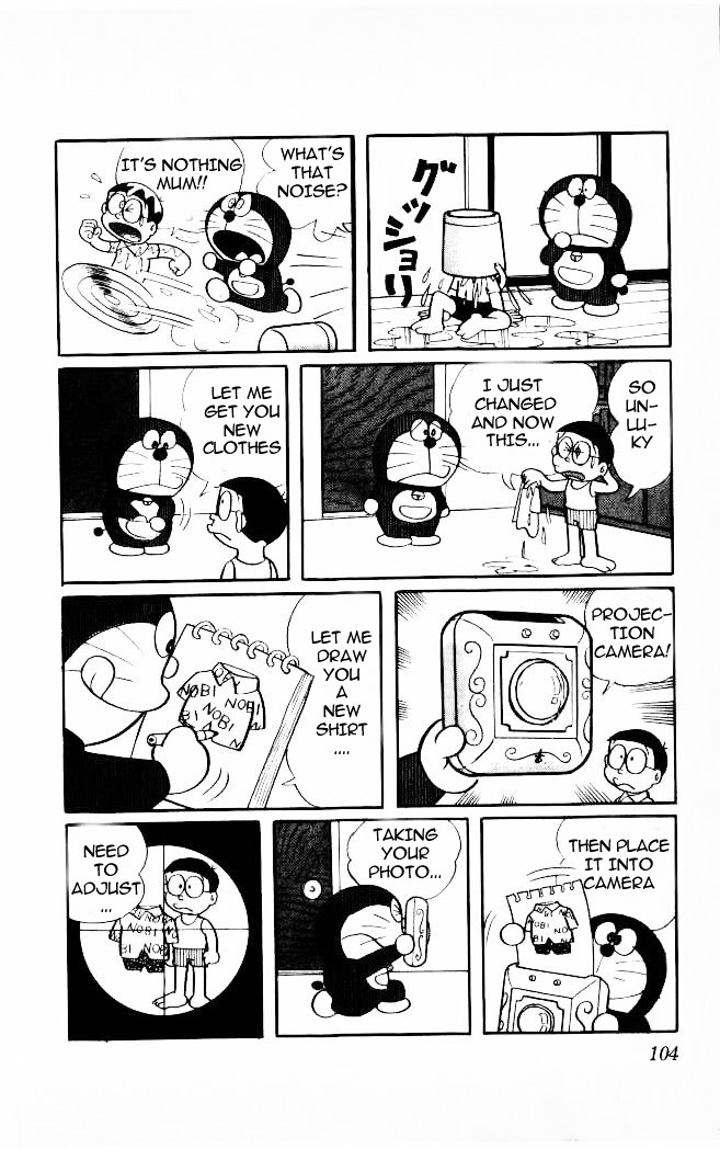 Doraemon Chapter 45 page 3 - Chapter 45 : Projection Camera