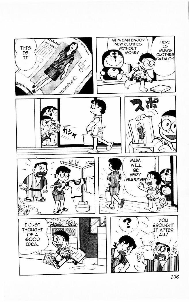 Doraemon Chapter 45 page 5 - Chapter 45 : Projection Camera