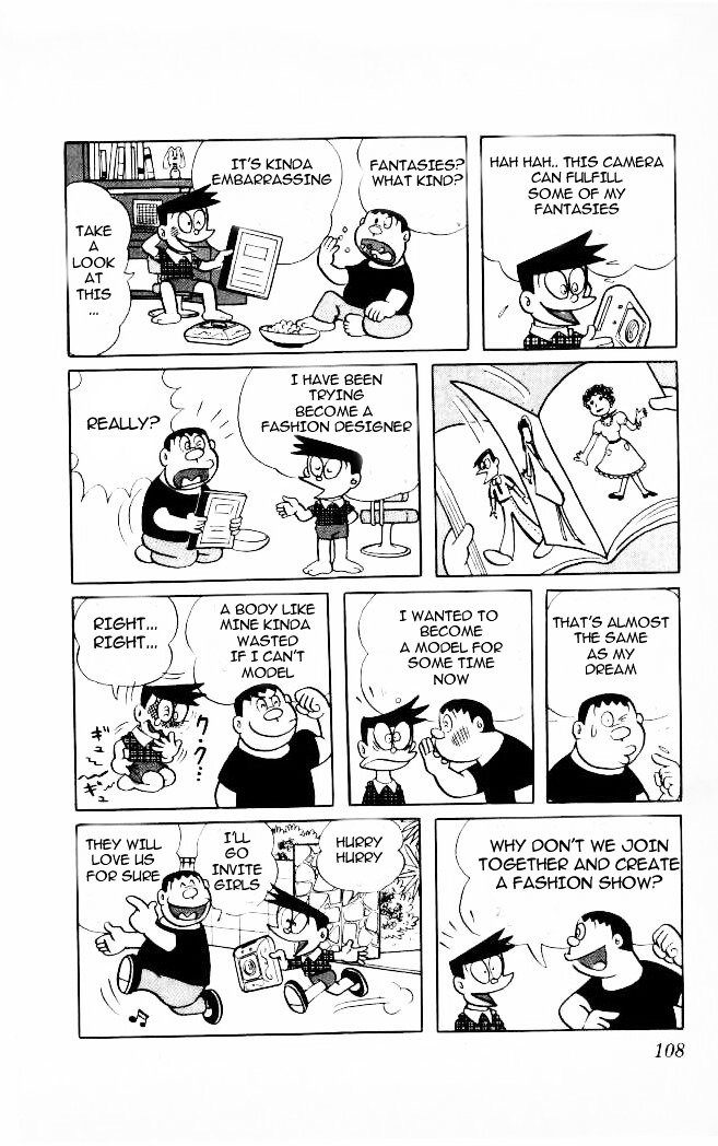Doraemon Chapter 45 page 7 - Chapter 45 : Projection Camera
