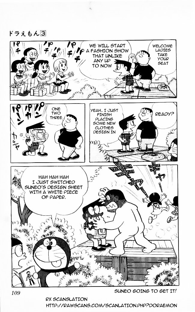 Doraemon Chapter 45 page 8 - Chapter 45 : Projection Camera