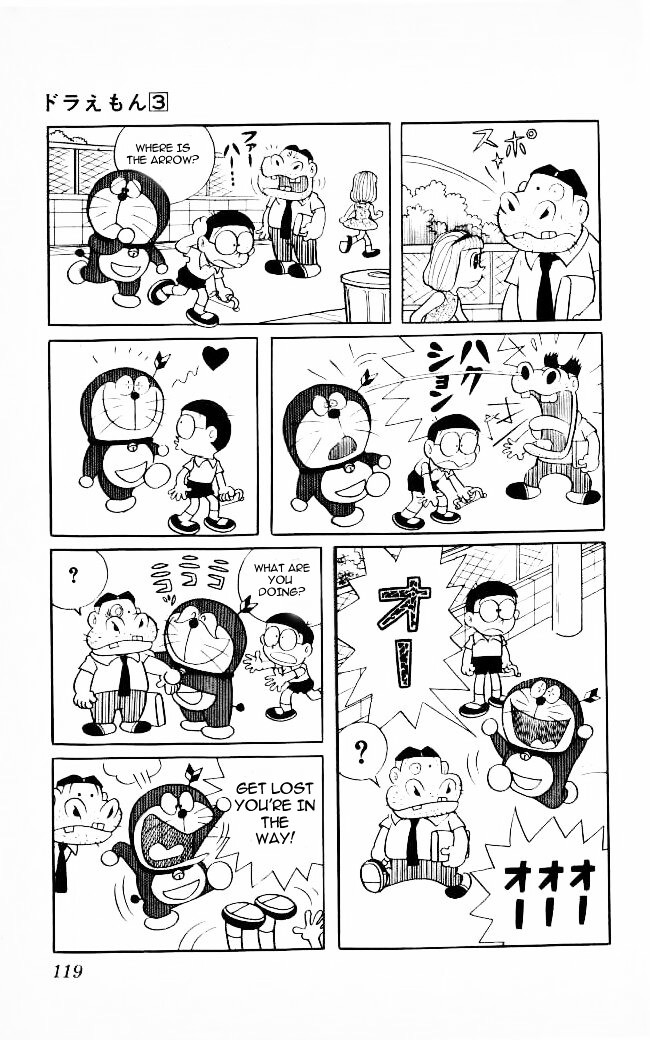 Doraemon Chapter 46 page 10 - Chapter 46 : Friendship Arrow
