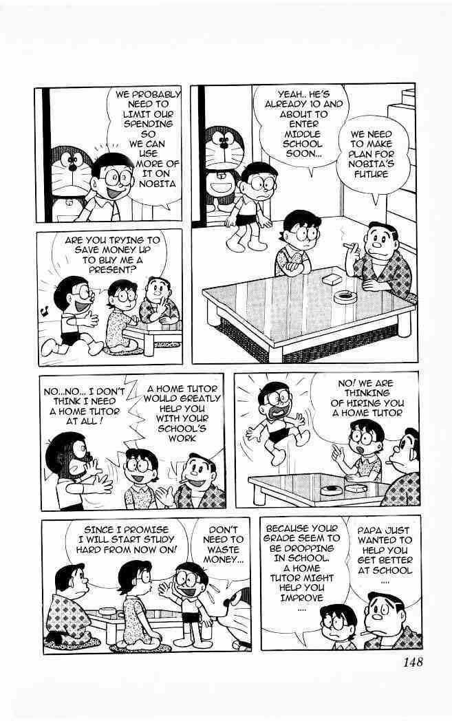 Doraemon Chapter 49 page 2 - Chapter 49 : Me, Myself and Home Tutor