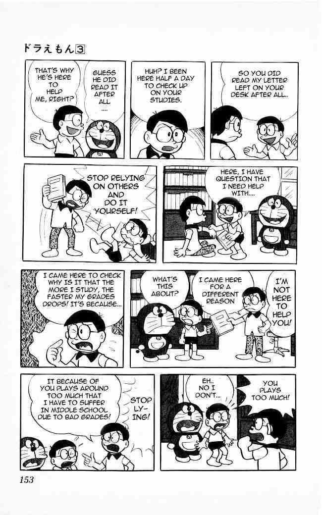 Doraemon Chapter 49 page 6 - Chapter 49 : Me, Myself and Home Tutor