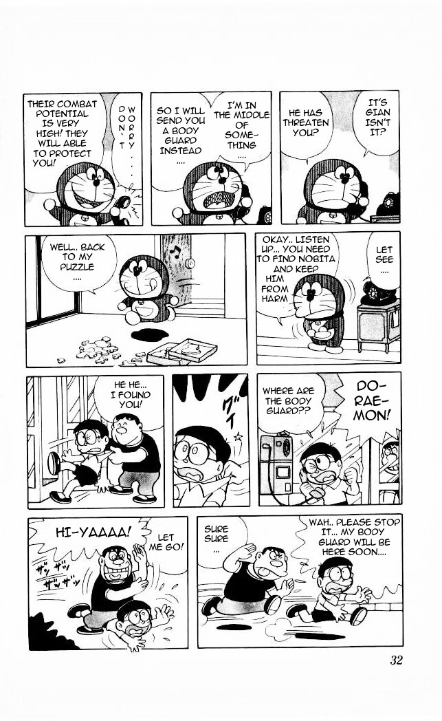 Doraemon Chapter 55 page 3 - Chapter 55 : Toy Soldiers