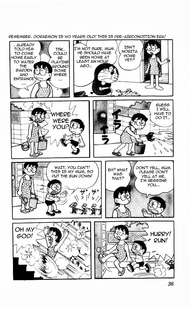 Doraemon Chapter 55 page 7 - Chapter 55 : Toy Soldiers
