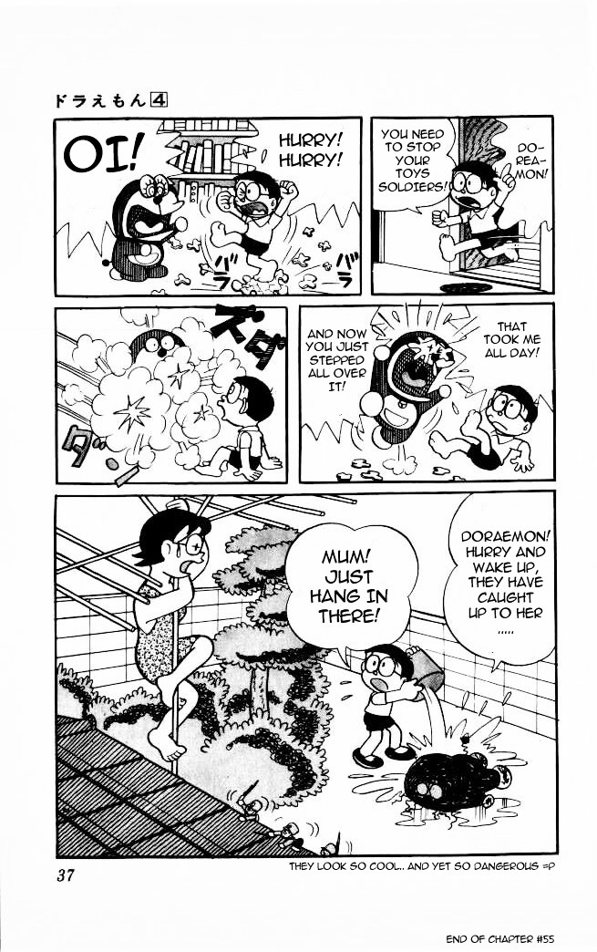 Doraemon Chapter 55 page 8 - Chapter 55 : Toy Soldiers