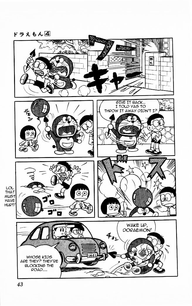 Doraemon Chapter 56 page 5 - Chapter 56 : The Power of Reversal