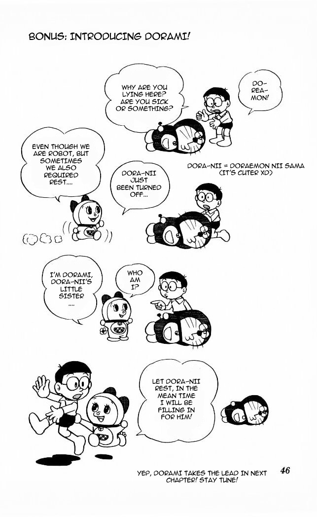 Doraemon Chapter 56 page 8 - Chapter 56 : The Power of Reversal