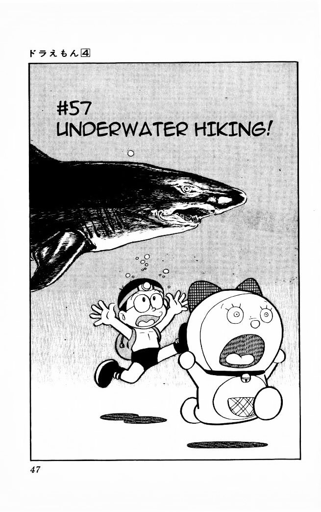 Doraemon Chapter 57 page 1 - Chapter 57 : Underwater Hiking