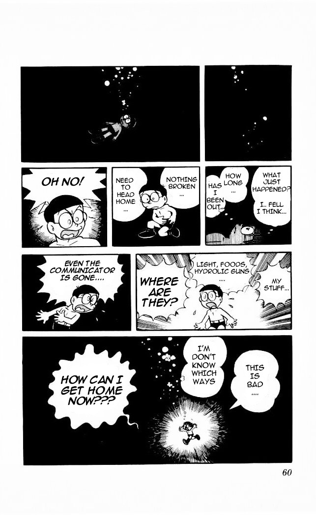 Doraemon Chapter 57 page 14 - Chapter 57 : Underwater Hiking