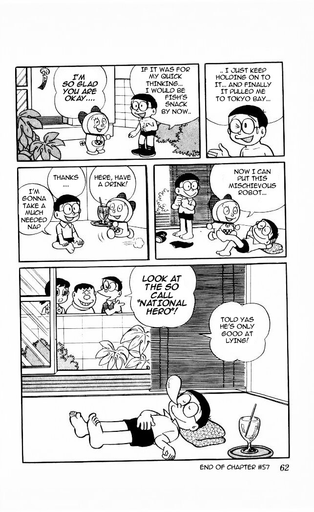 Doraemon Chapter 57 page 16 - Chapter 57 : Underwater Hiking