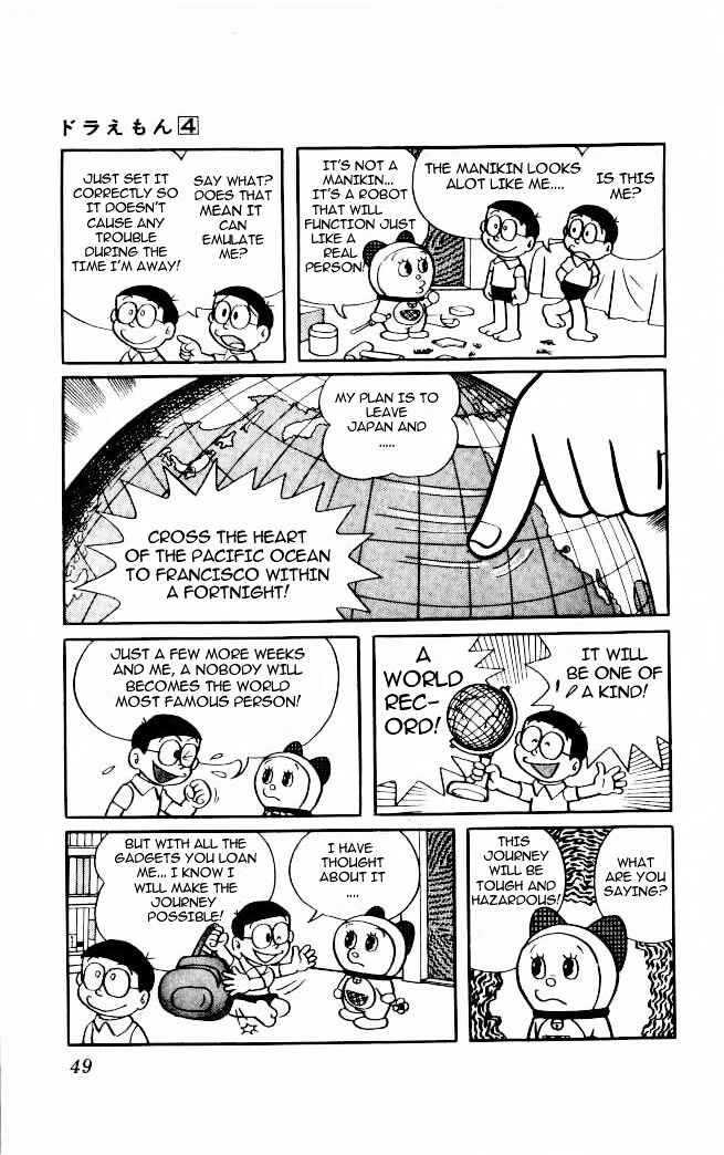 Doraemon Chapter 57 page 3 - Chapter 57 : Underwater Hiking