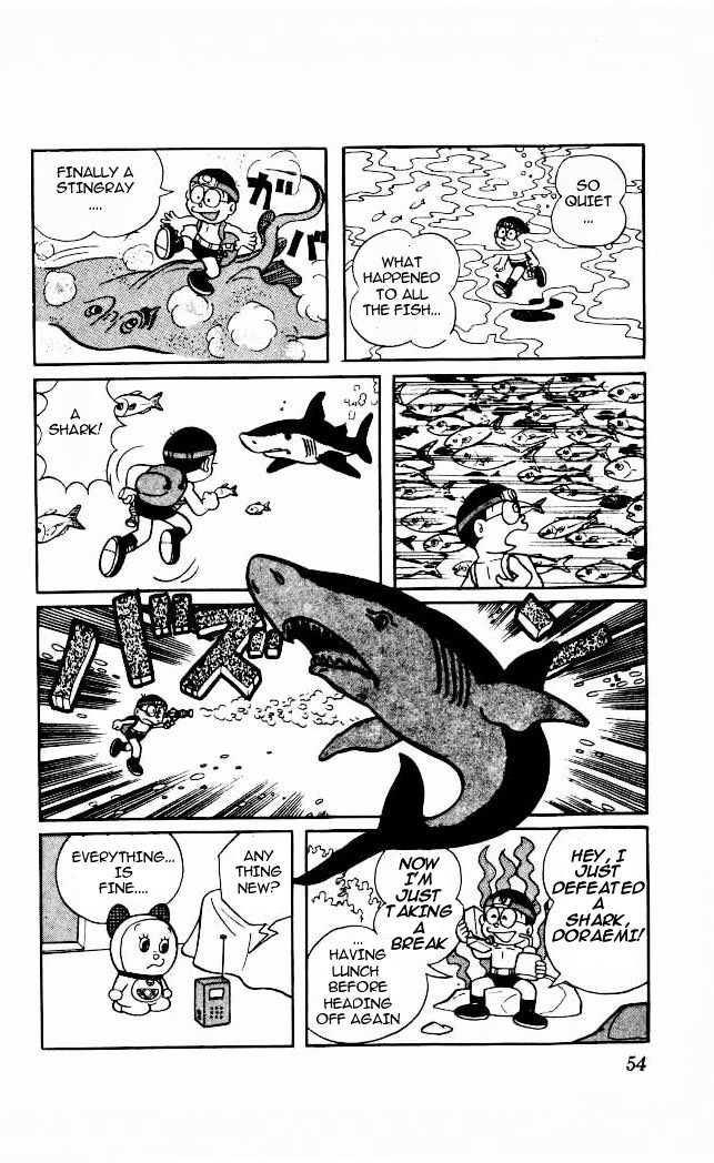 Doraemon Chapter 57 page 8 - Chapter 57 : Underwater Hiking