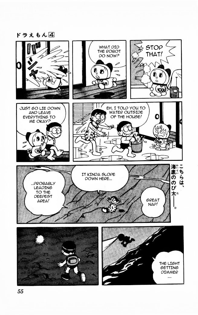 Doraemon Chapter 57 page 9 - Chapter 57 : Underwater Hiking