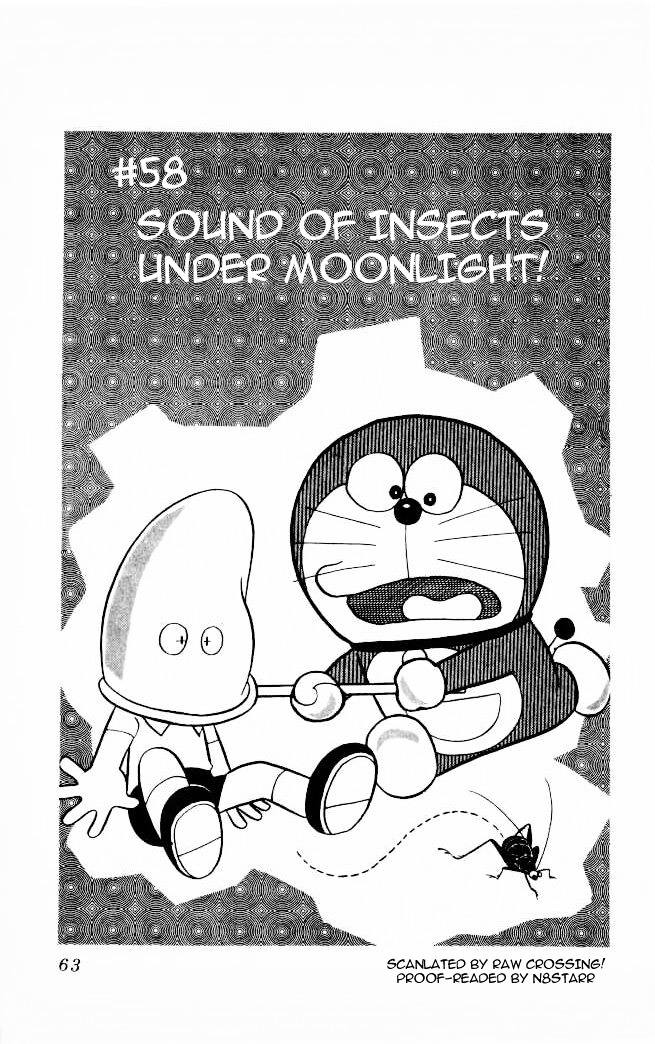 Doraemon Chapter 58 page 1 - Chapter 58 : Sound of Insects Under Moonlight