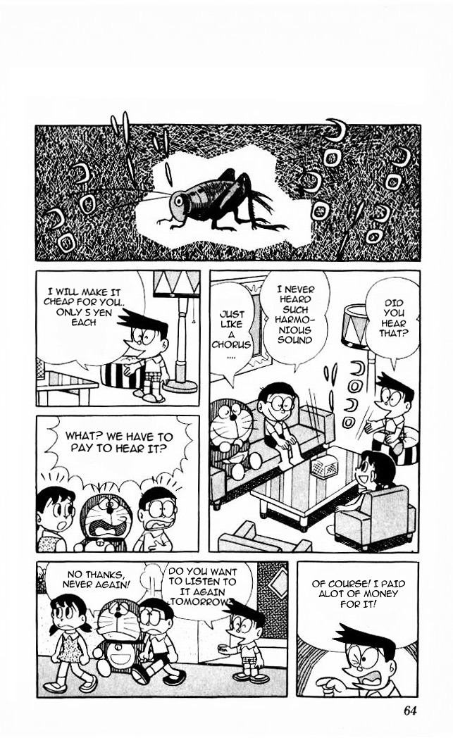 Doraemon Chapter 58 page 2 - Chapter 58 : Sound of Insects Under Moonlight