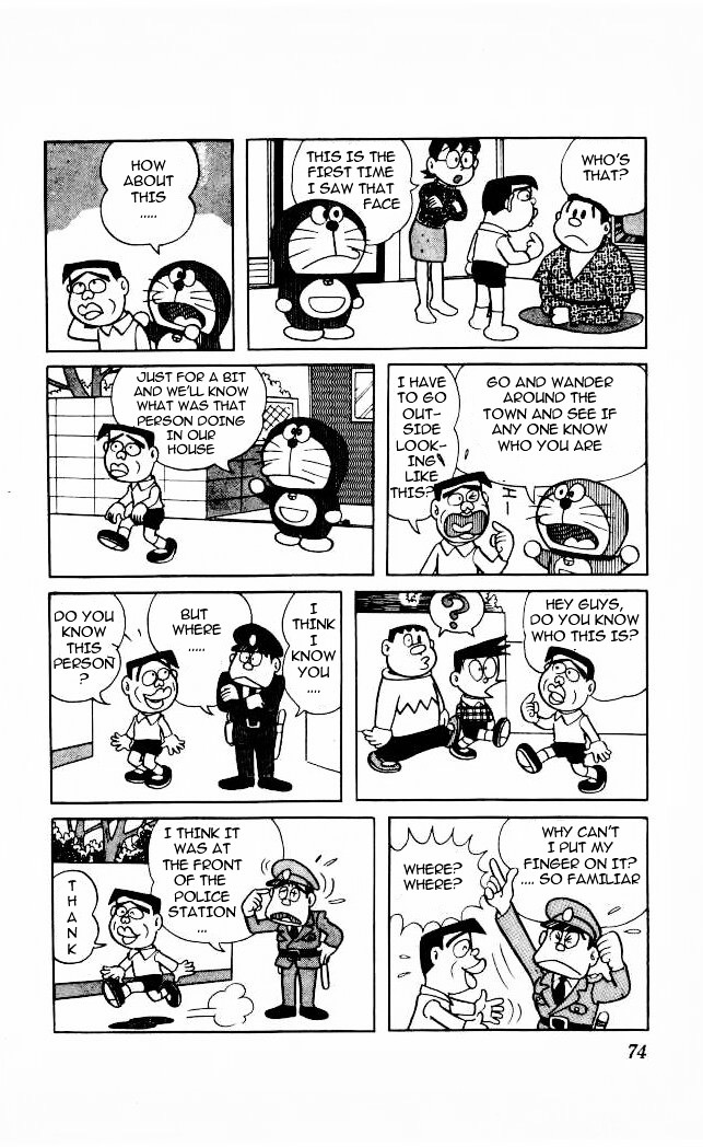 Doraemon Chapter 59 page 4 - Chapter 59 : To Identify A Visitor