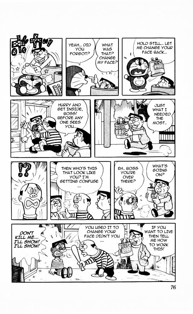 Doraemon Chapter 59 page 6 - Chapter 59 : To Identify A Visitor