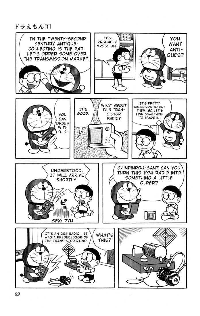 Doraemon Chapter 6 page 4 - Chapter 6 : Antique Competition