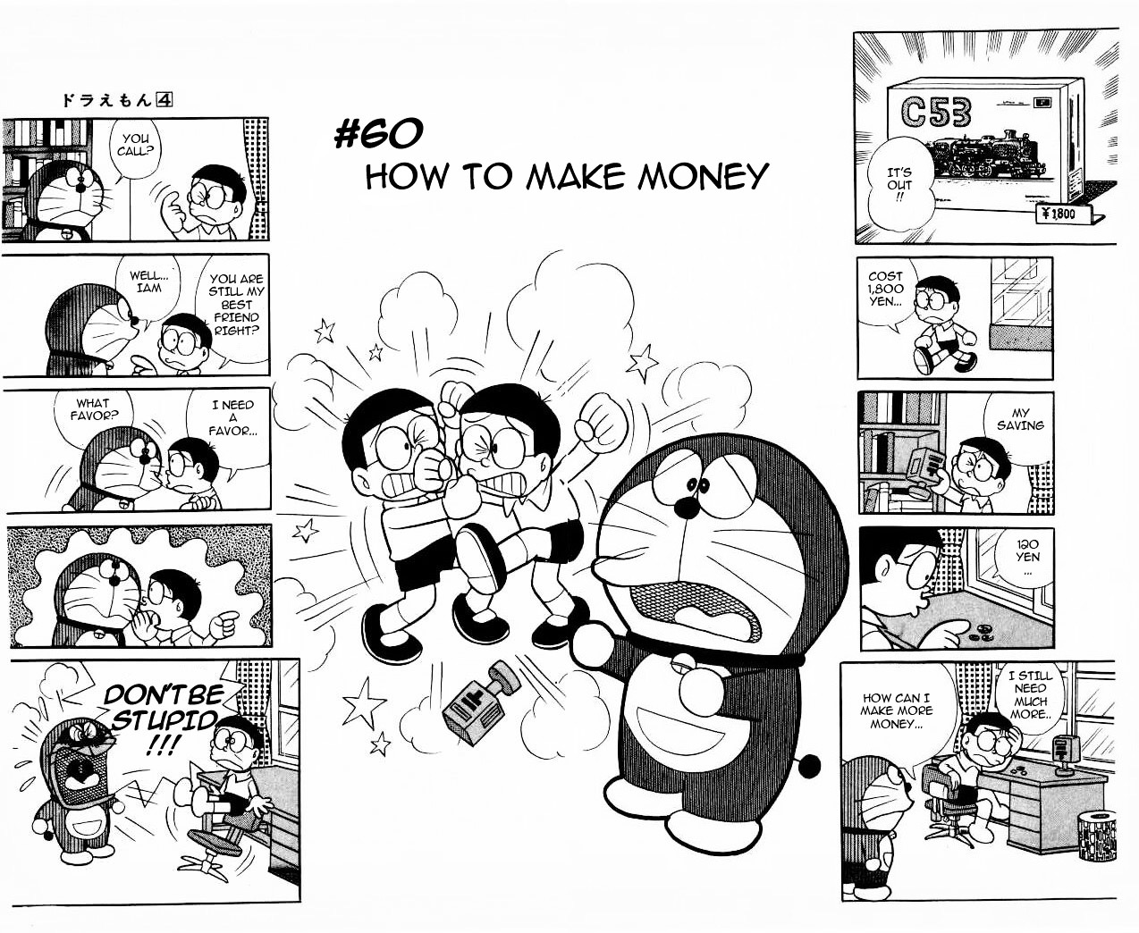 Doraemon Chapter 60 page 1 - Chapter 60 : How To Make Money