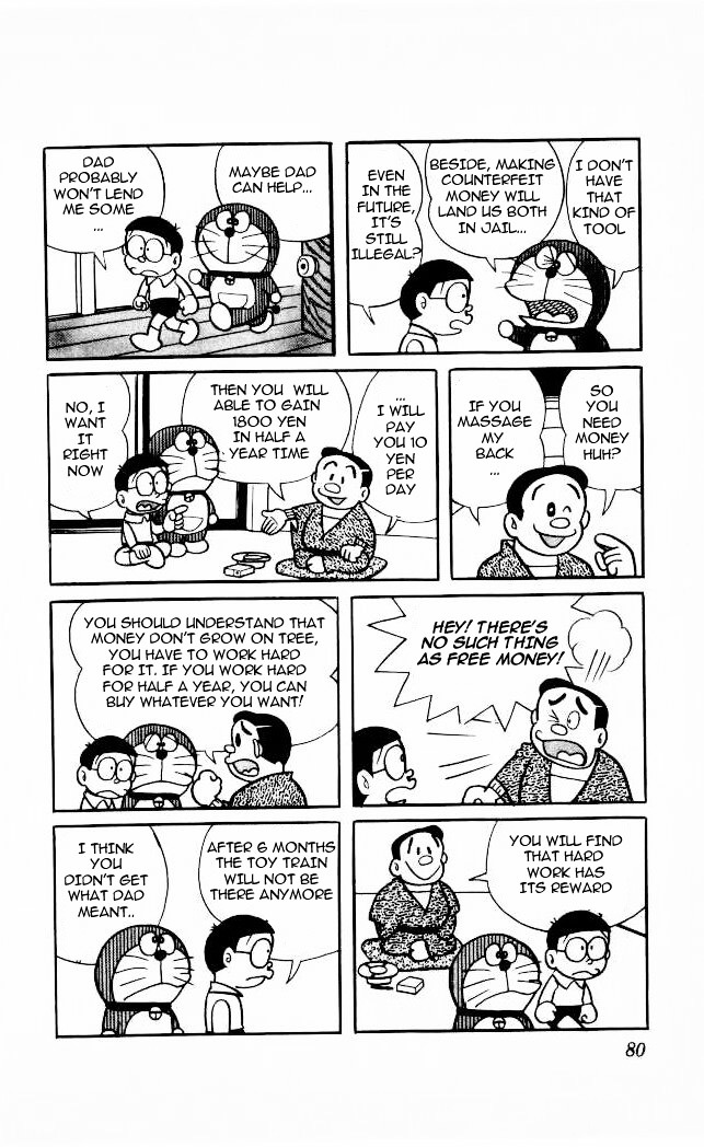 Doraemon Chapter 60 page 2 - Chapter 60 : How To Make Money