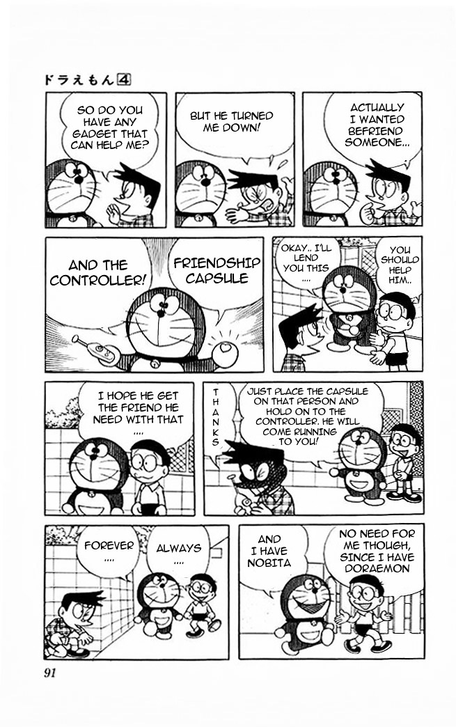 Doraemon Chapter 61 page 3 - Chapter 61 : Friendship Capsule