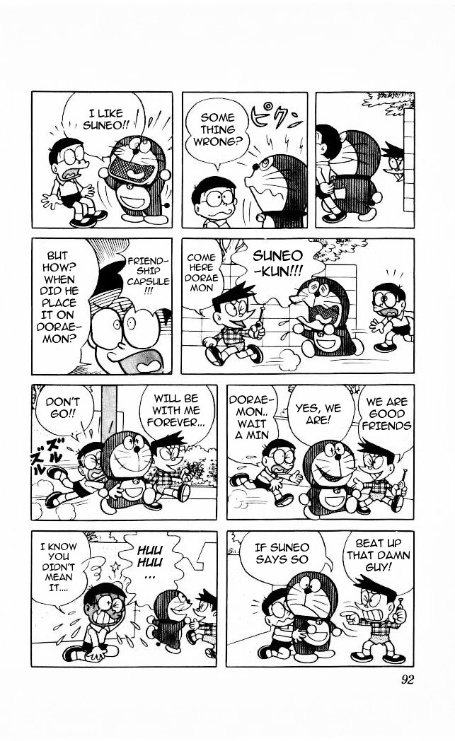 Doraemon Chapter 61 page 4 - Chapter 61 : Friendship Capsule