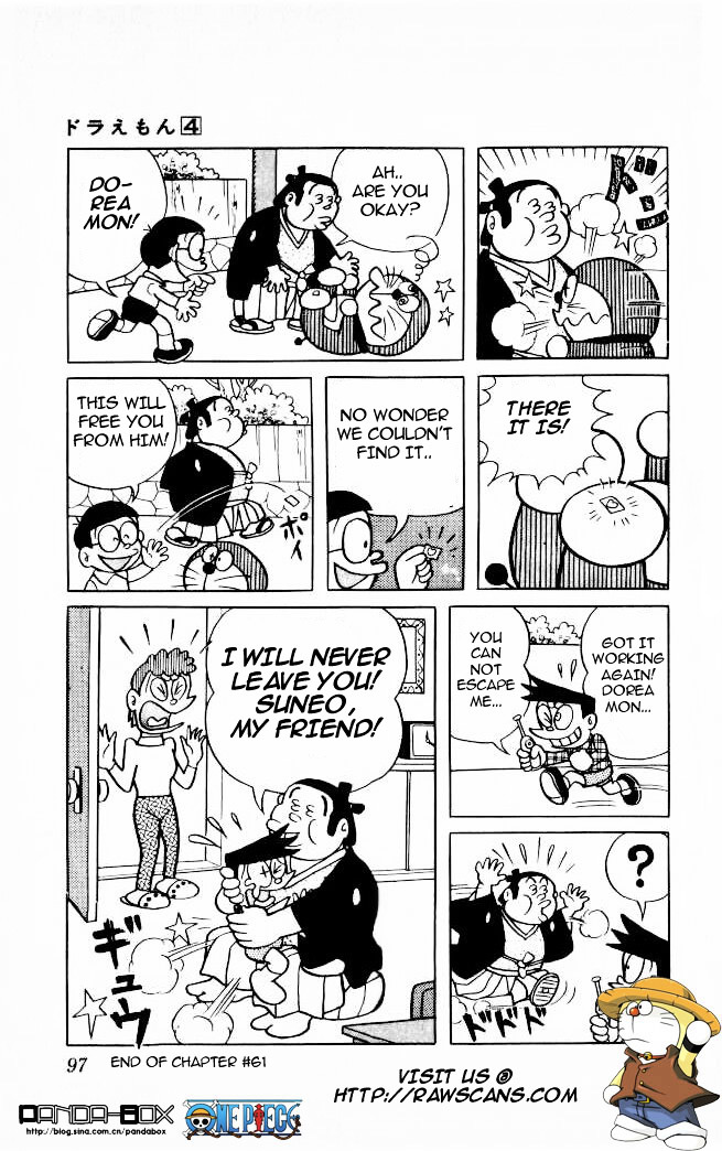 Doraemon Chapter 61 page 9 - Chapter 61 : Friendship Capsule