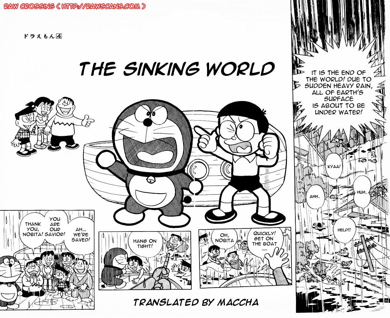 Doraemon Chapter 62 page 1 - Chapter 62 : World Is Goning Down!