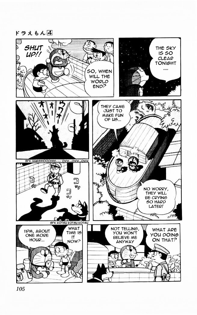 Doraemon Chapter 62 page 7 - Chapter 62 : World Is Goning Down!