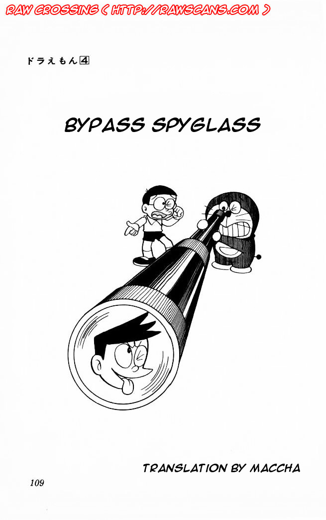 Doraemon Chapter 63 page 1 - Chapter 63 : Bypass Spyglass