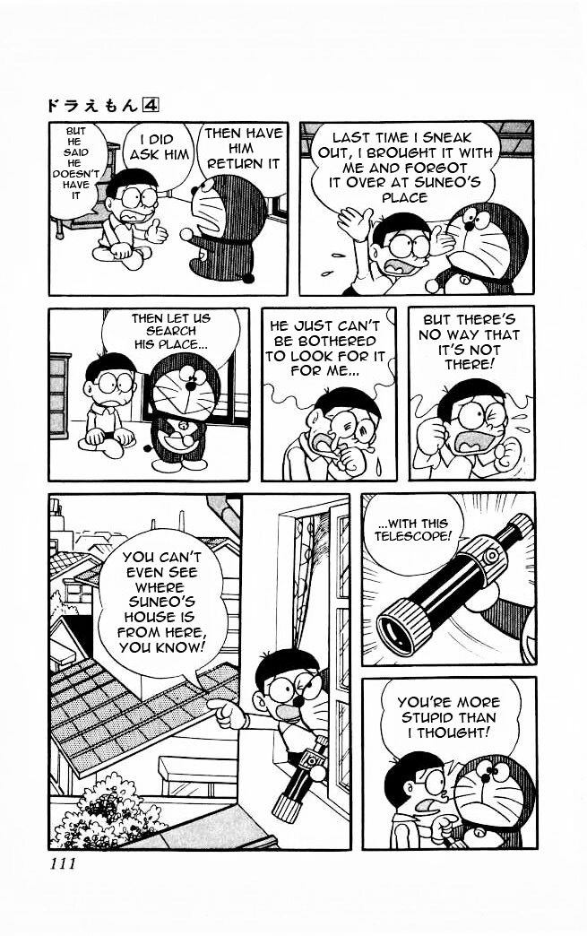 Doraemon Chapter 63 page 3 - Chapter 63 : Bypass Spyglass