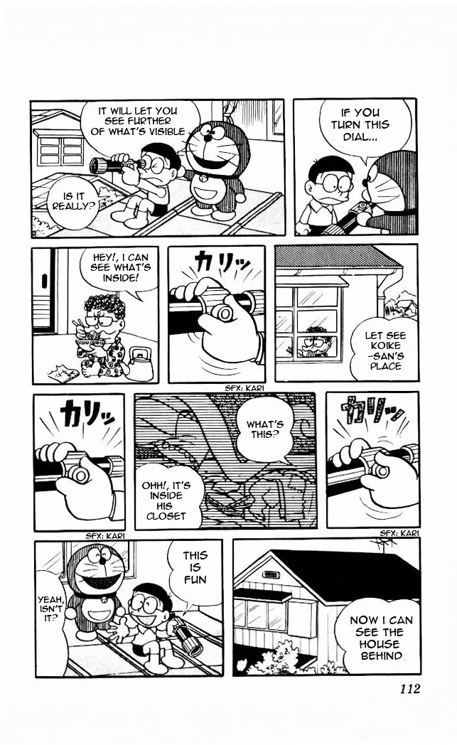 Doraemon Chapter 63 page 4 - Chapter 63 : Bypass Spyglass