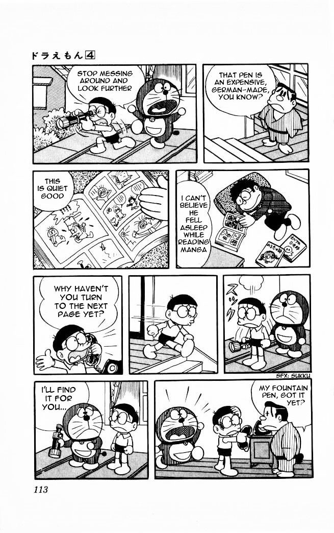 Doraemon Chapter 63 page 5 - Chapter 63 : Bypass Spyglass