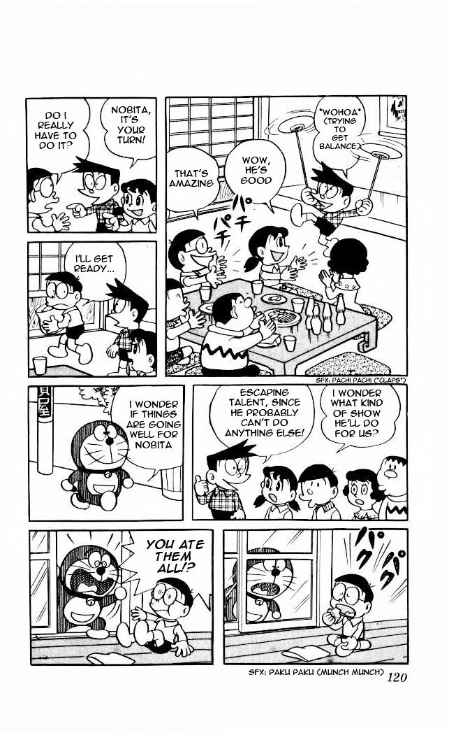 Doraemon Chapter 64 page 4 - Chapter 64 : Melody Gas
