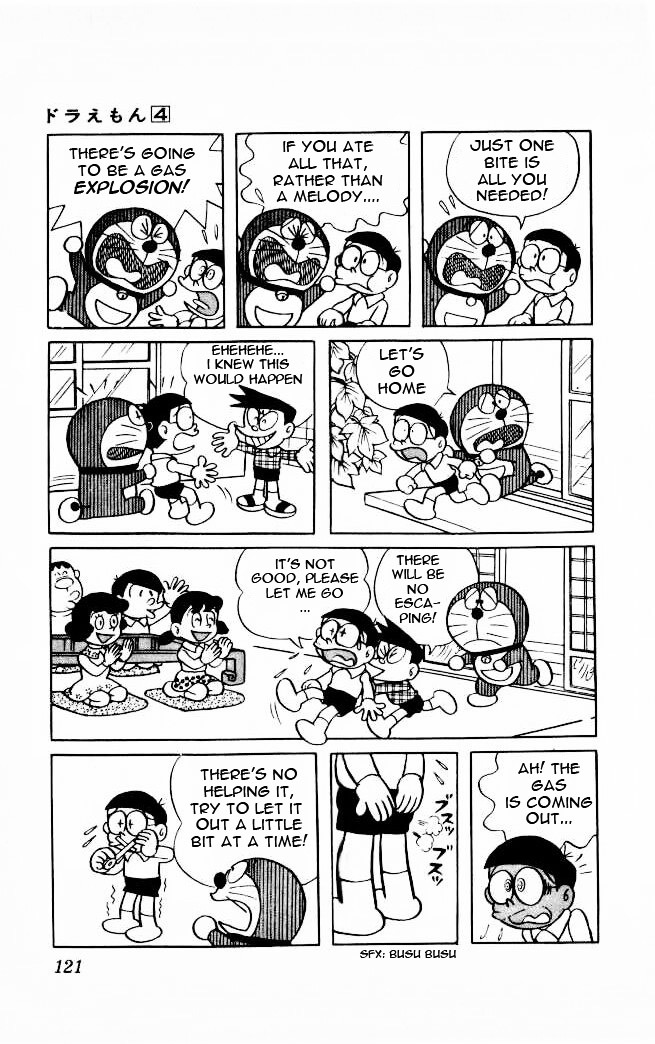 Doraemon Chapter 64 page 5 - Chapter 64 : Melody Gas