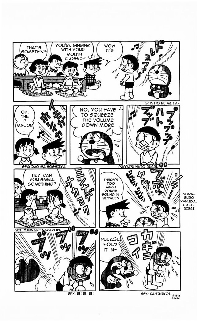 Doraemon Chapter 64 page 6 - Chapter 64 : Melody Gas