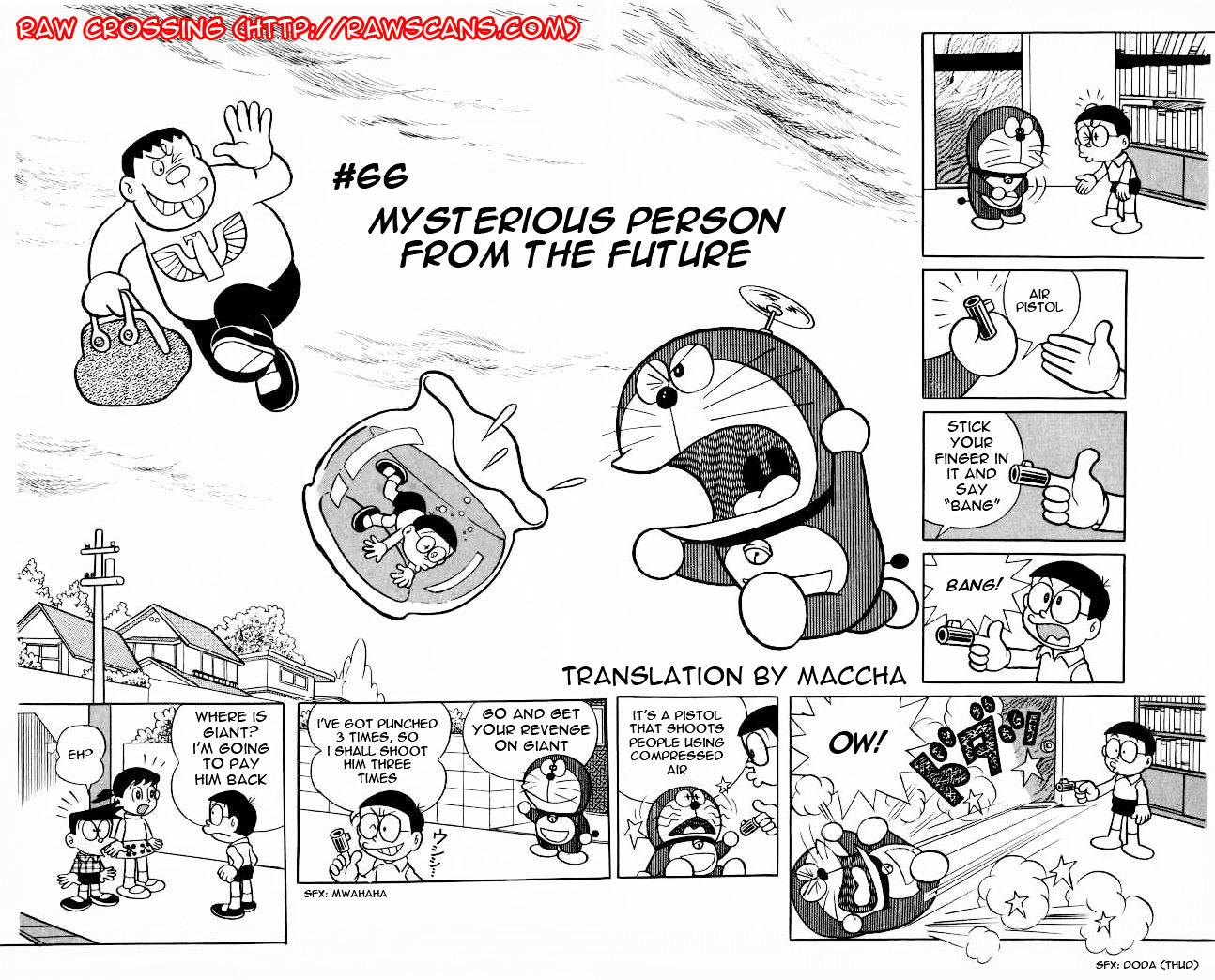 Doraemon Chapter 66 page 1 - Chapter 66 : Mysterious Person From The Future
