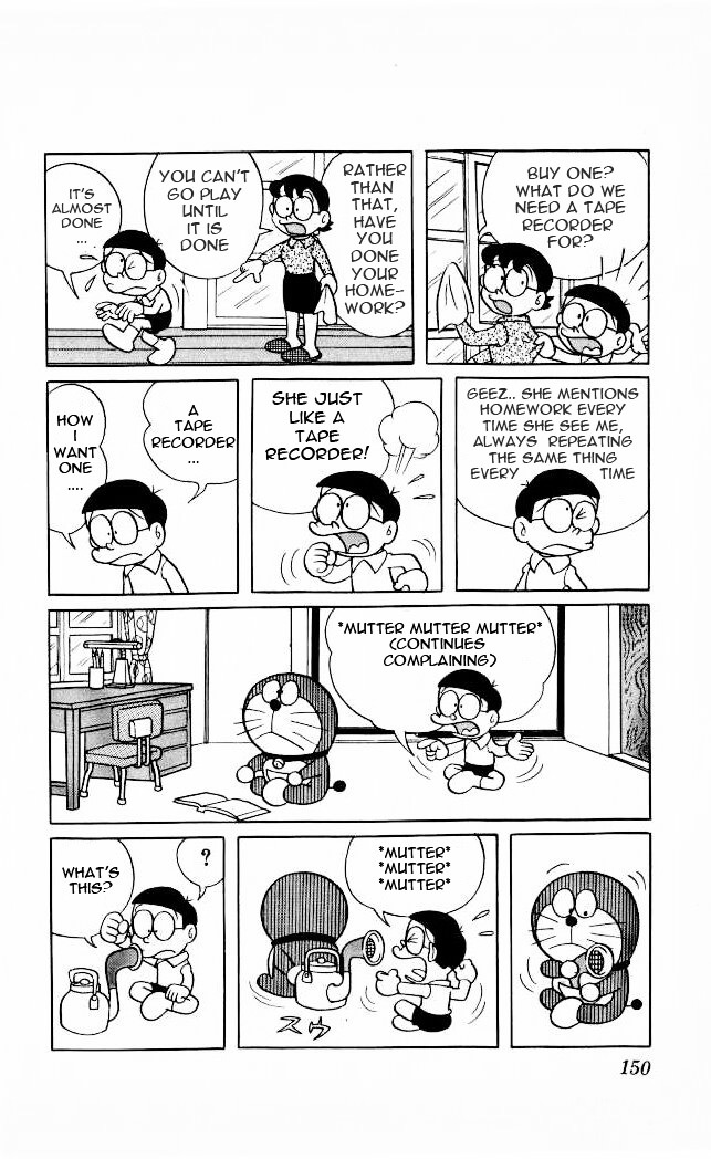 Doraemon Chapter 67 page 2 - Chapter 67 : Kettle Recorder