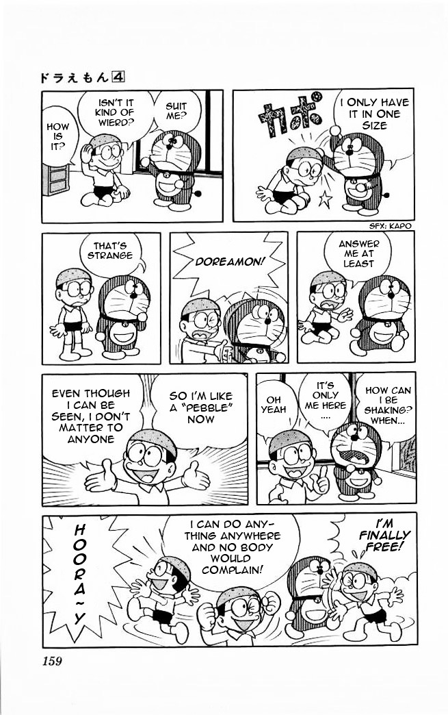 Doraemon Chapter 68 page 3 - Chapter 68 : Pebble Hat