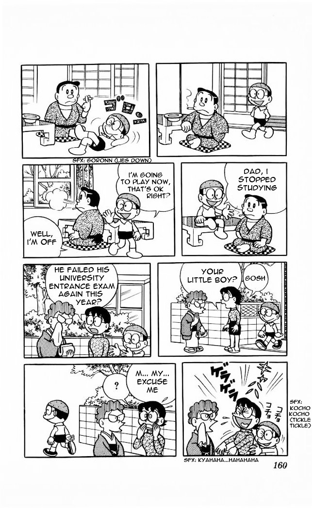 Doraemon Chapter 68 page 4 - Chapter 68 : Pebble Hat